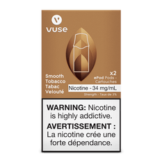 Vaping Supplies - Vuse ePOD - Smooth Tobacco - Vuse