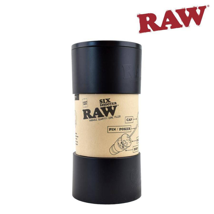 Raw Six Shooter Lean Cone Filler - Raw
