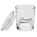 Storage Jar Stor Glass Pop Top Cannabis Design - Stor