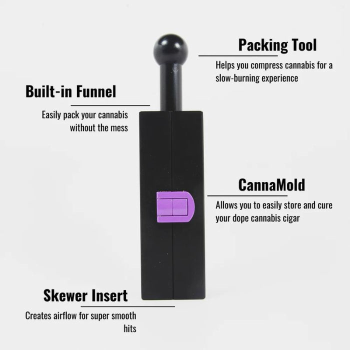 Rolling CannaMold Mini Cannagar Kit - Purple Rose Supply