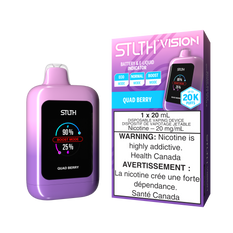 Federal *EXCISED* RTL - Disposable Vape STLTH Vision Quad Berry