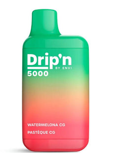 *EXCISED* RTL - Envi Drip'n Disposable Vape 5000 Puff Watermelon CG - Drip'n