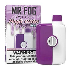 *EXCISED* RTL - Mr Fog Switch Disposable Vape Magic Cotton Grape Ice 5500 Puffs - Mr Fog