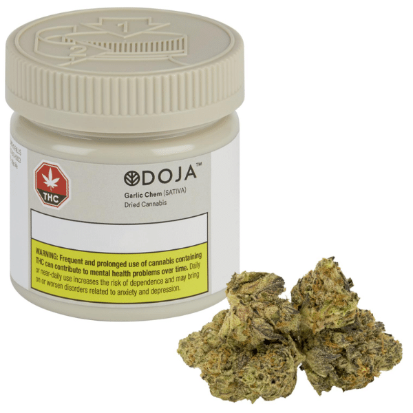 Dried Cannabis - SK - Doja Garlic Chem Flower - Format: - Doja