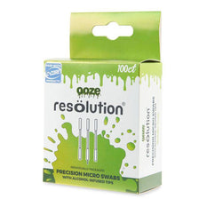 Cleaning Supplies Ooze Resolution Alcohol Micro Swabs Box of 100 - Ooze