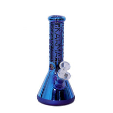 Glass Bong Karma 9" Beaker Blue Metallic - Karma