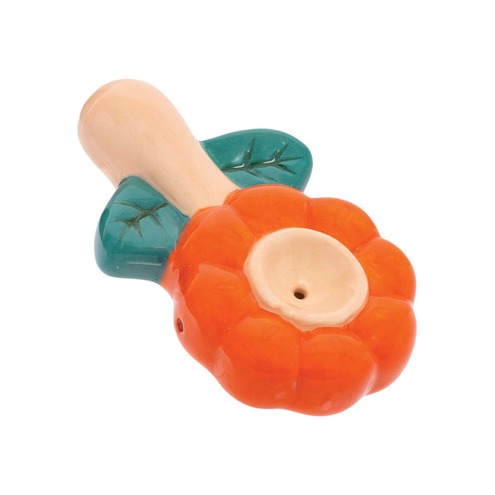 Ceramic Pipe Wacky Bowlz Flower 3.5" - Wacky Bowlz