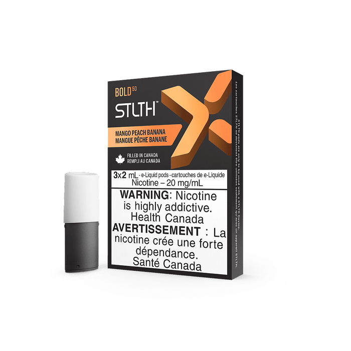 STLTH X Pod 3-Pack - Mango Peach Banana - STLTH