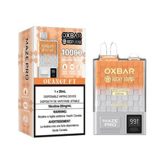 *EXCISED* RTL - Disposable Vape Oxbar Maze Pro 10K Orange FT