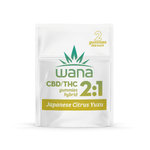 Edibles Solids - SK - Wana Classic Japanese Citrus Yuzu Hybrid 1-2 THC-CBD Gummies - Format: - Wana