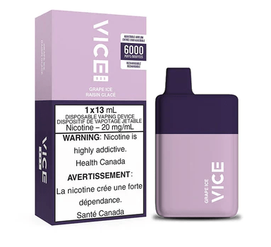 RTL - Disposable Vape Vice Box Grape Ice - Vice