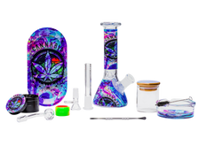 Glass Bong OG All In One Smoking Set Cannabis Design - OG Glass