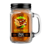 Candle Beamer Smoke Killer Collection Super High Caramel Pie Large Glass Mason Jar 12oz - Beamer