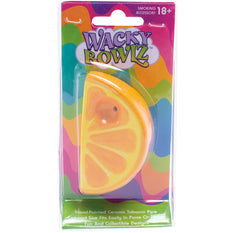 Ceramic Pipe Wacky Bowlz Orange Slice 3.5" - Wacky Bowlz