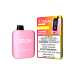 Federal *EXCISED* RTL - Disposable Vape STLTH Titan Max 50K Strawnana Orange Ic