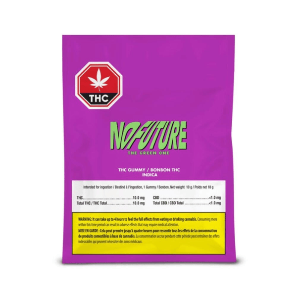 Edibles Solids - MB - No Future The Green One Indica THC Gummies - Format: - No Future