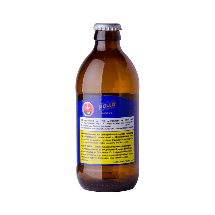 Edibles Non-Solids - AB - Mollo Brew 1-1 THC-CBD 5.0mg Beverage - Format: - Mollo