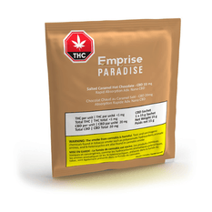 Edibles Solids - SK - Emprise in Paradise Salted Caramel Hot Chocolate CBD Beverage Mix - Format: - Emprise in Paradise