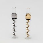 Mini Glass Blunt With Corkscrew Twist - Genuine Pipe Co.