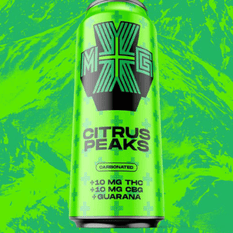 Edibles Non-Solids - MB - XMG+ Citrus Peaks + Caffeine THC-CBG Beverage - Format: - XMG