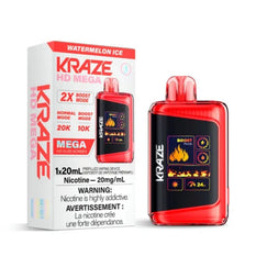 *EXCISED* RTL - Disposable Vape Kraze HD Mega 20k Puff Watermelon Ice