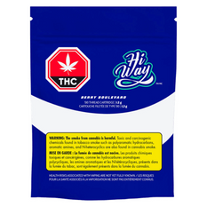 Extracts Inhaled - MB - Hiway Berry Boulevard THC 510 Vape Cartridge - Format: