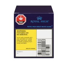 Dried Cannabis - SK - Royal High Great White Shark Flower - Format: - Royal High