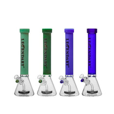 Glass Bong Legendary Showerhead Beaker 16" - Cheech Glass