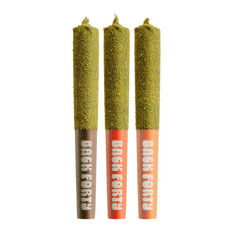 Extracts Inhaled - MB - Back Forty Kief Coated Taster Pack Infused Pre-Roll - Format: