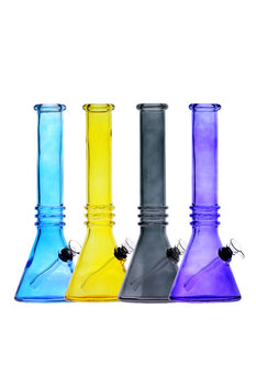 Glass Bong  Triple Ring Beaker 12" - Unbranded