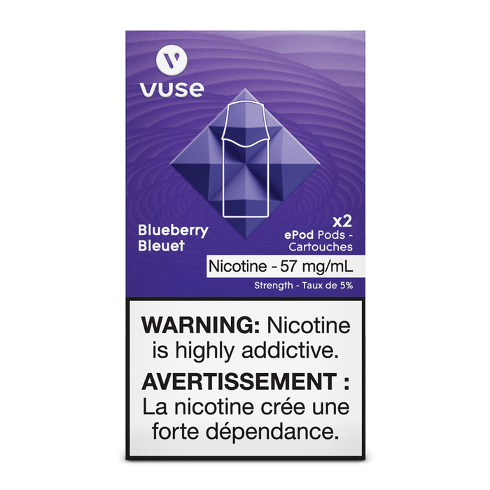 Vaping Supplies - Vuse - ePOD - Blueberry - Vuse