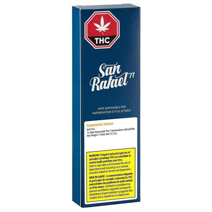 Extracts Inhaled - MB - San Rafael '71 Tangerine Dream THC Disposable Vape Pen - Format: - San Rafael '71