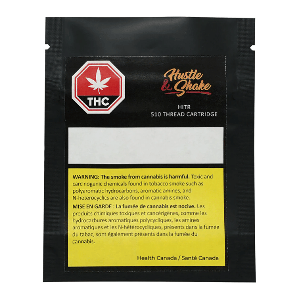 Extracts Inhaled - SK - Hustle & Shake HITR THC 510 Vape Cartridge - Format: - Hustle & Shake