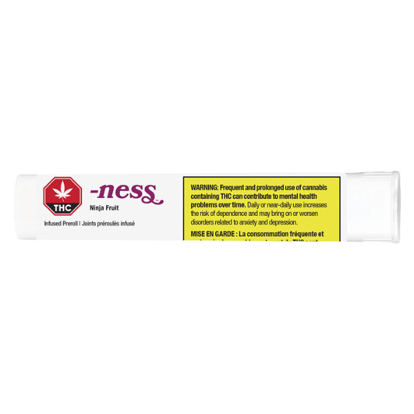 Extracts Inhaled - SK - Ness Ninja Fruit Infused Pre-Roll - Format: - Ness