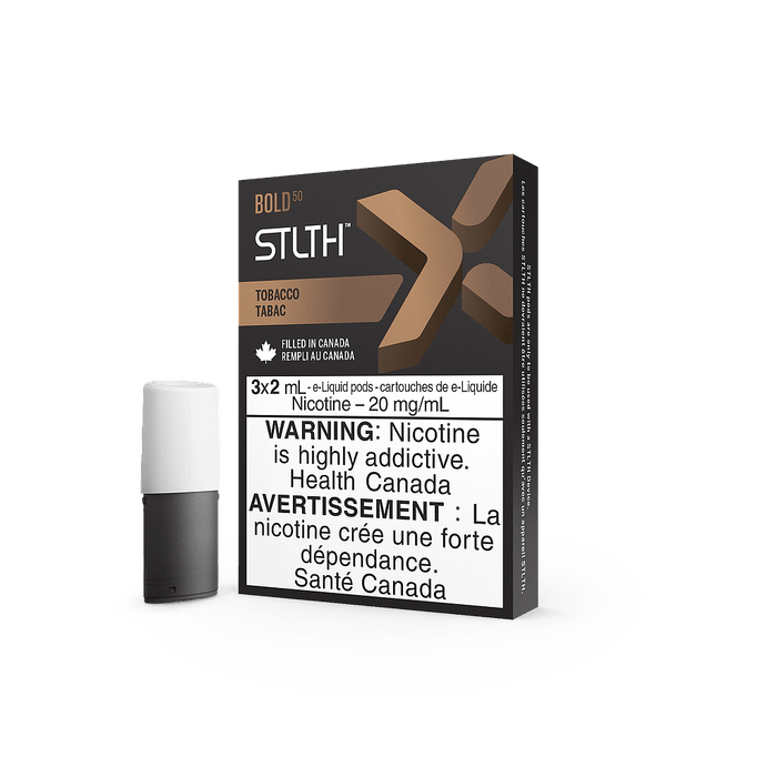 STLTH X Pod 3-Pack - Tobacco - STLTH