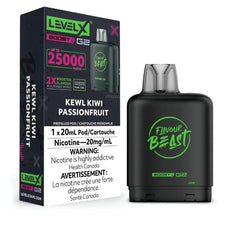 Federal *EXCISED* RTL - Nicotine Pod Flavour Beast Level X Boost G2 Kewl Kiwi Passionfruit