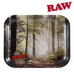 Raw Smokey Rolling Tray Large 13.6" x 11" x 1.2" - Raw