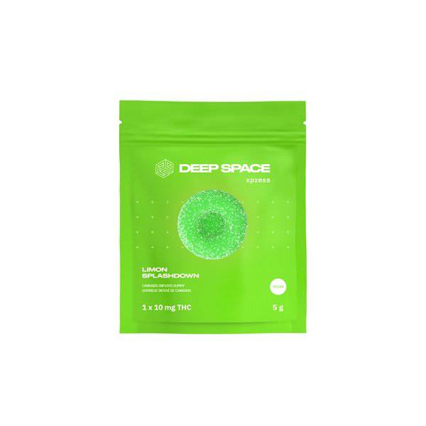 Edibles Solids - SK - Deep Space Xpress Limon Splashdown THC Gummies - Format: - Deep Space