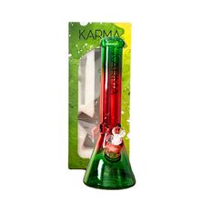 Glass Bong Karma 7mm Two Tone Beaker 14" - Karma
