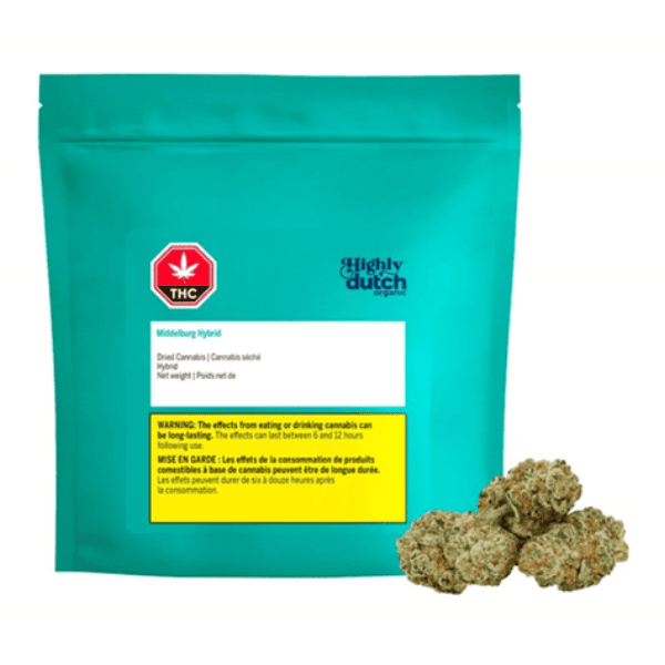 Dried Cannabis - SK - Highly Dutch Organic Middelburg Flower - Format: - Highly Dutch Organic