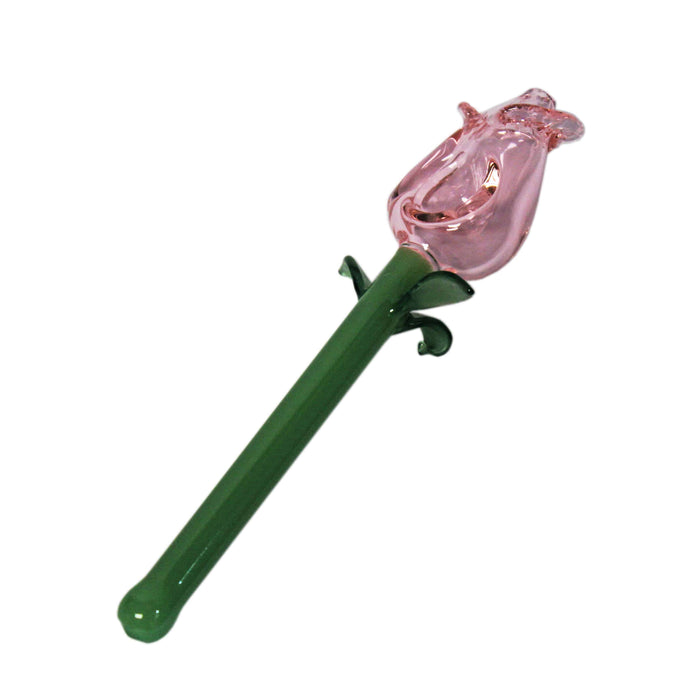 Glass Pipe BoroSci Pink Rose Pipe - BoroSci