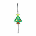 RTL - Dabber Christmas Tree Stainless Steel Dab Tool 4.75" - Unbranded