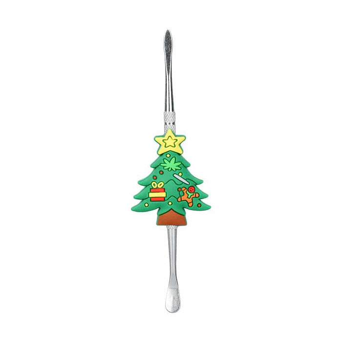 RTL - Dabber Christmas Tree Stainless Steel Dab Tool 4.75" - Unbranded