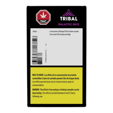 Extracts Inhaled - SK - Tribal Galactic Rntz Live Resin THC 510 Vape Cartridge - Format: