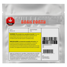 Dried Cannabis - MB - Back Forty Banana OG Flower - Format: - Back Forty