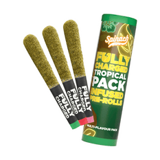 Extracts Inhaled - MB - Spinach Fully Charged Tropical Pack Infused Pre-Roll - Format: - Spinach