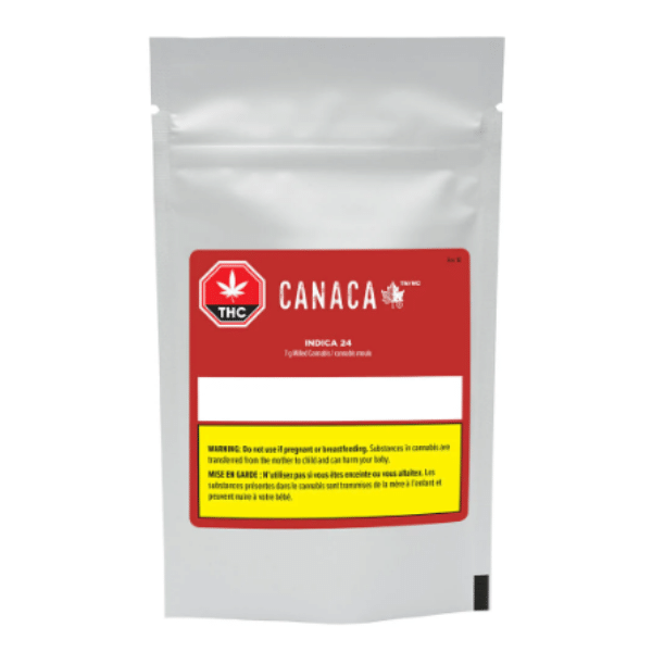 Dried Cannabis - SK - Canaca Indica 24 Milled Flower - Format: - Canaca