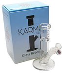 Glass Bong Good Karma 7" Mini Straight - Karma