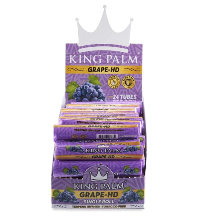 RTL - King Palm Cones Mini Pre-Roll Grape 1 Per Pack - King Palm