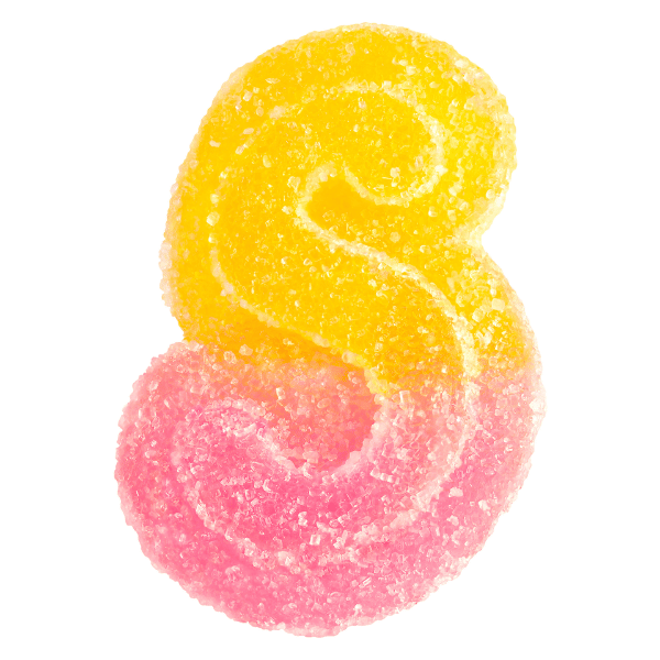 Edibles Solids - SK - Sourz By Spinach Fully Blasted Pink Lemonade THC Gummies - Format: - Sourz by Spinach